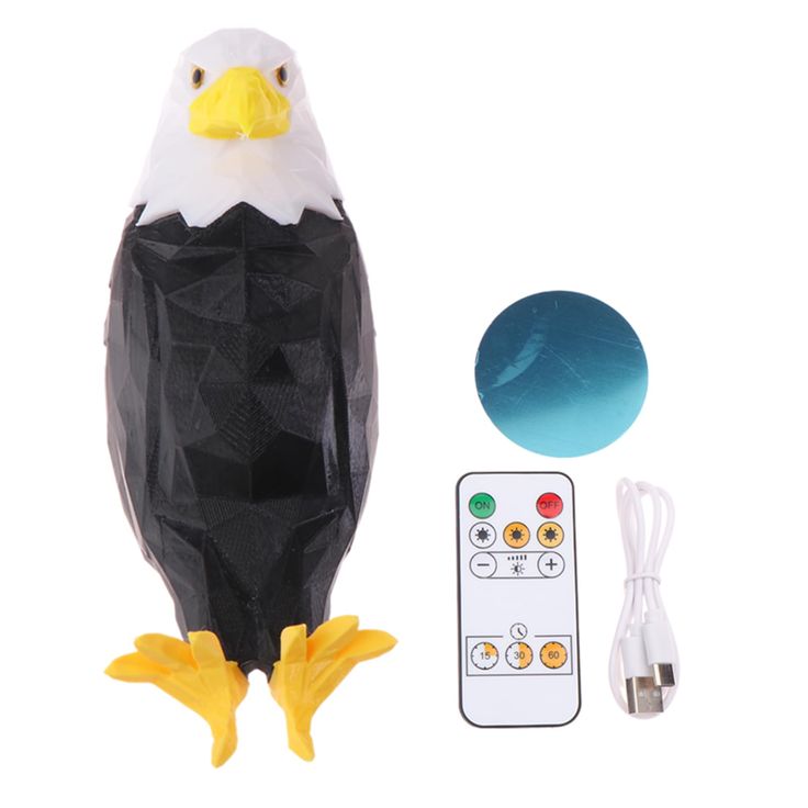 Eagle wall light with remote control,magnetic