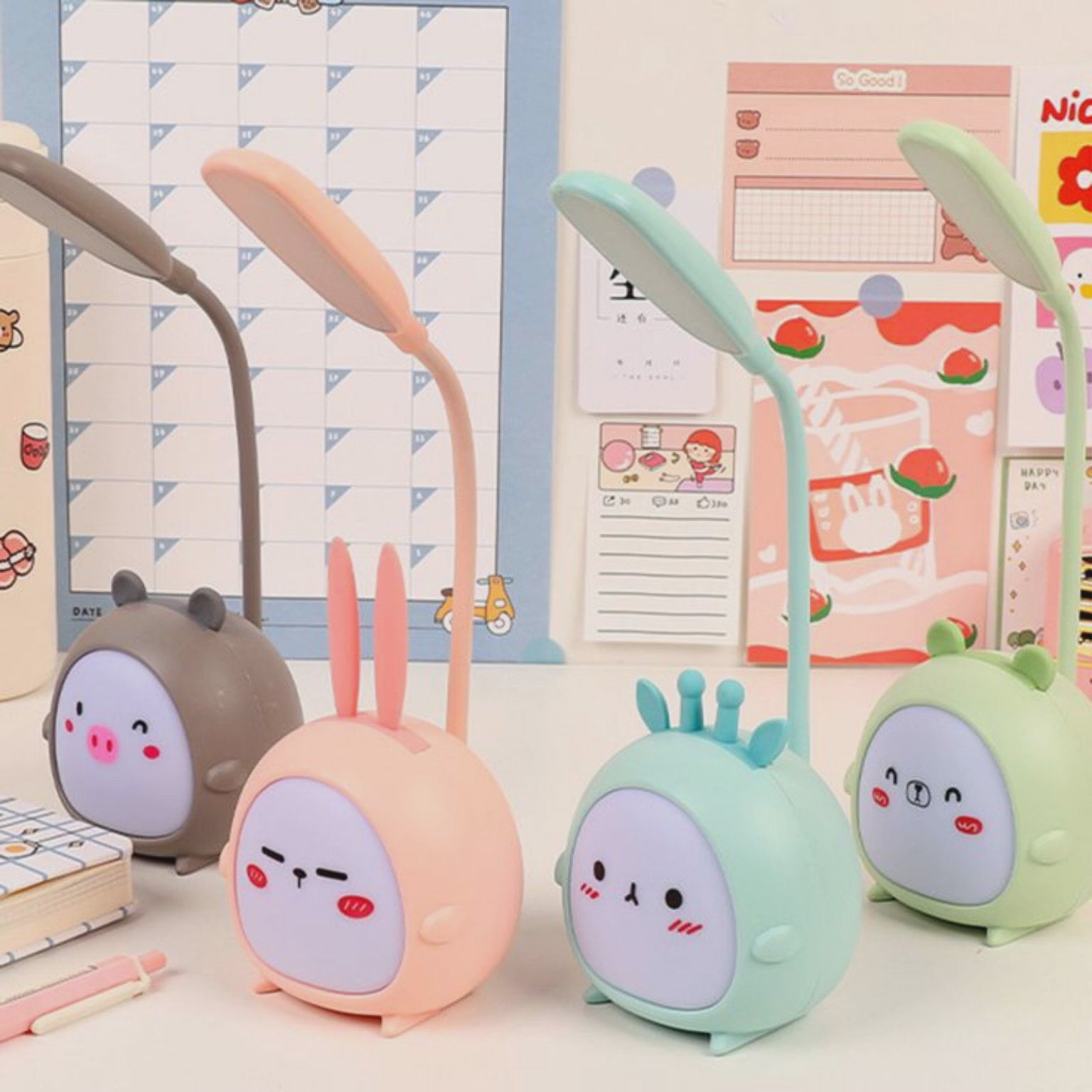 Cute Animals LED Desk Lamps