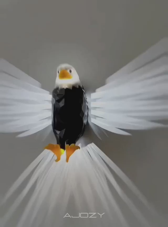 Eagle wall light with remote control,magnetic