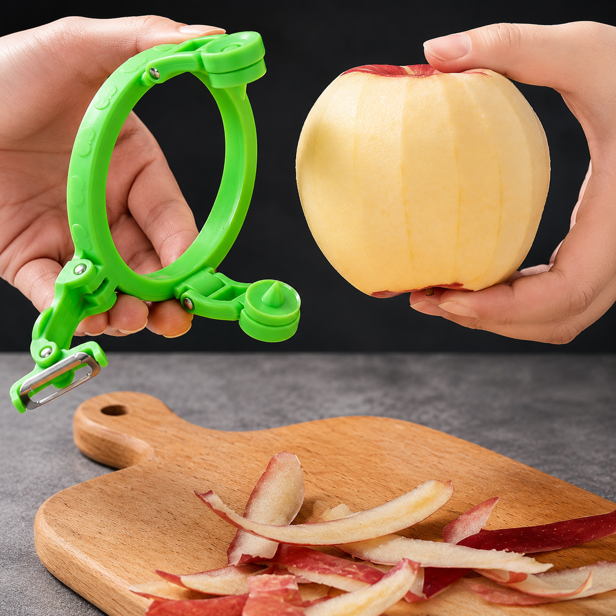 Handheld Rotating Fruit Peeler