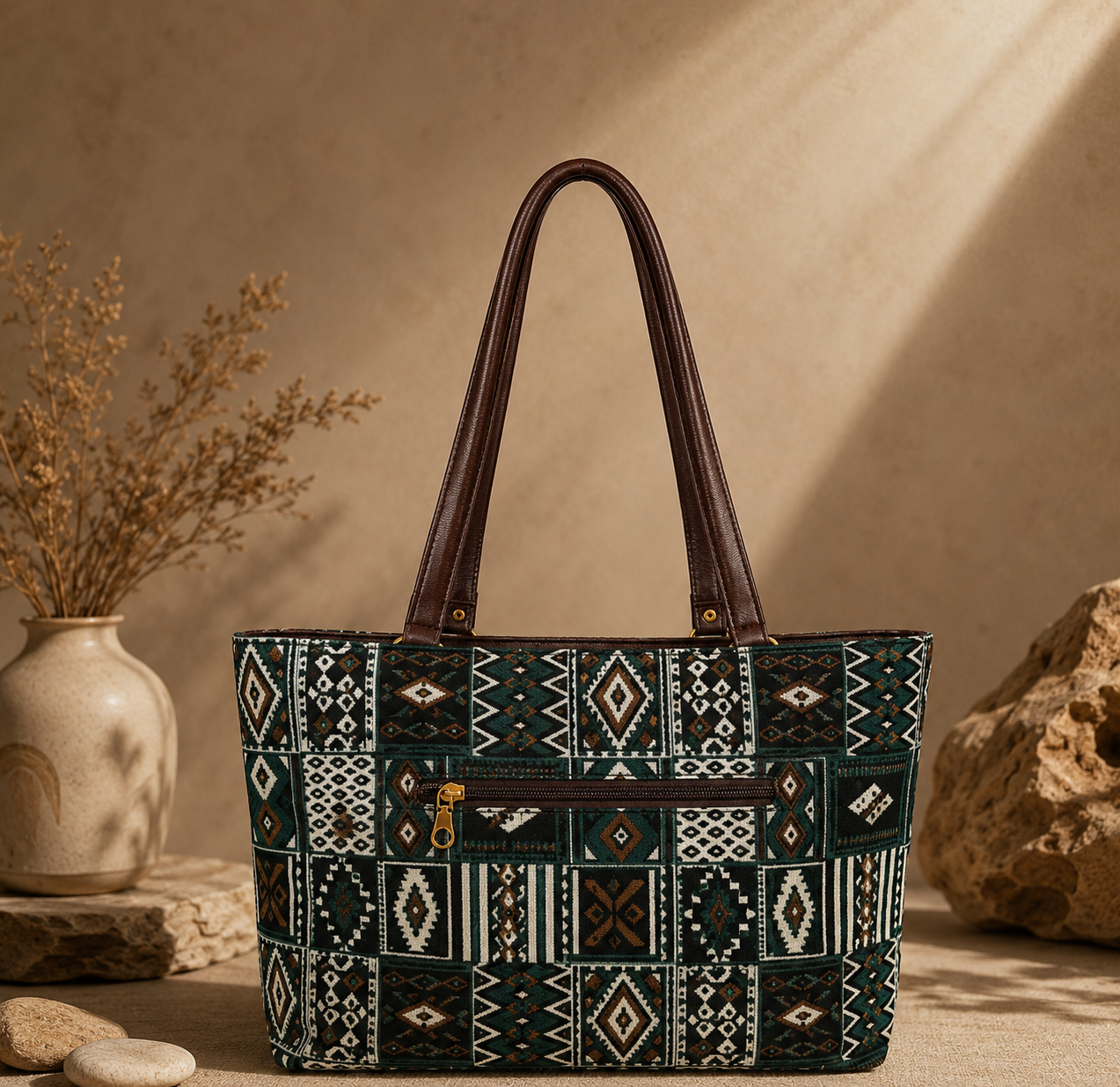 Tote Bag with Matching Pouch