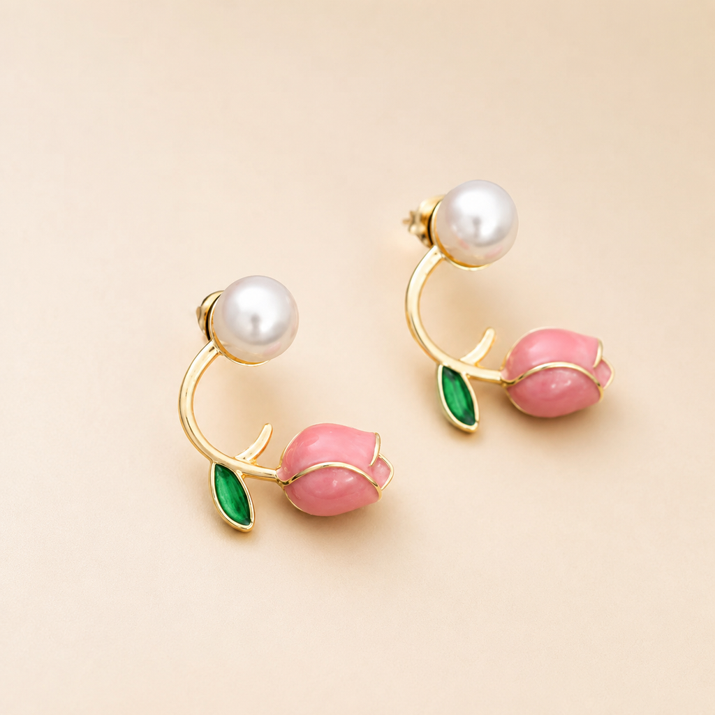 Combo of 4 Designer Gold-Plated Earrings