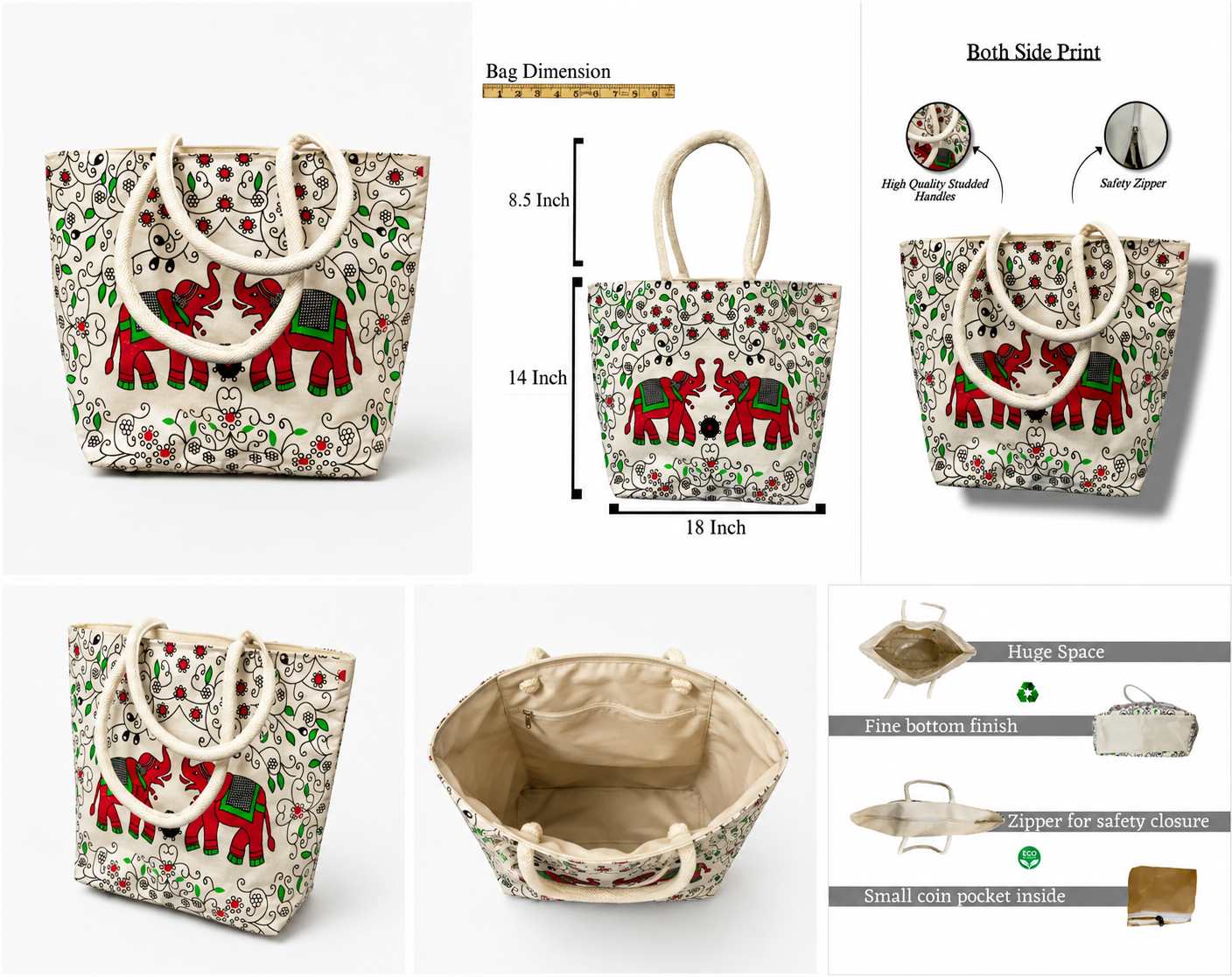 Tote Bag - Stylish, Durable, and Spacious
